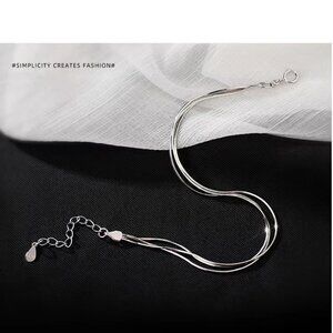 S925 pure silver lady's bracelet